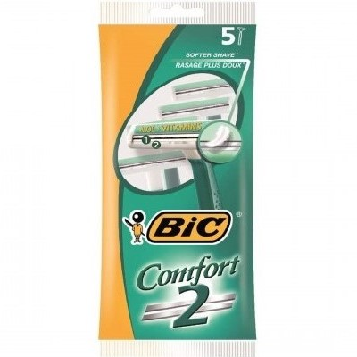 BIC MÁQ. COMFORT 2 LÂMINAS C/5