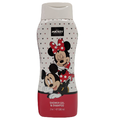 DISNEY GEL&SHAMPO 500ML 2IN1 MICKEY& MIN