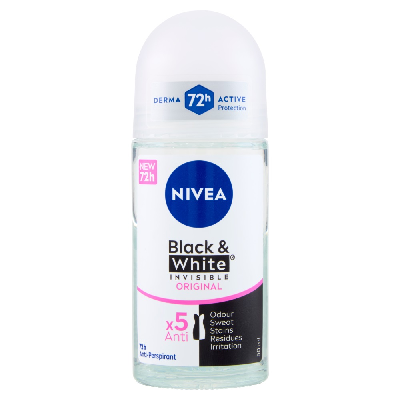 NIVEA ROLL ON 50ML WOMAN BLACK&WHITE