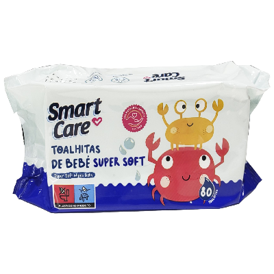 SMARTCARE TOLHITAS BEBE SUPER SOFT 80UN