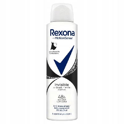 REXONA DEO SPRAY 200ML INVISI B&W