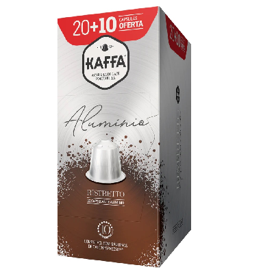 KAFFA CAP. ALUM. NESPRESSO 30 RISTRETTO