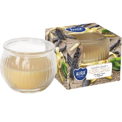 AURA VELA VIDRO 80GR BAUNILHA DREAM
