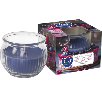 AURA VELA VIDRO 80GR DARK FRUITS&ALMOND