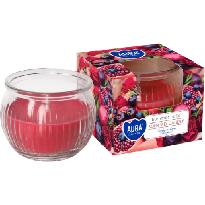 AURA VELA VIDRO 80GR SUMMER FRUITS
