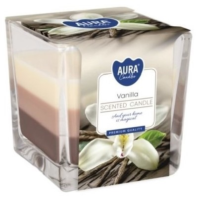 AURA VELA VIDRO 170GR BAUNILHA CUPCAKE