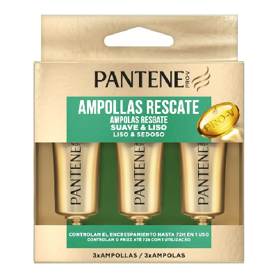 PANTENE PRO-V AMPOLA 3X15ML INTES. SUAVE