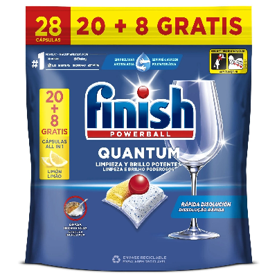 FINISH LOIÇA QUANTUM 20+8 PAST. LIMÃO