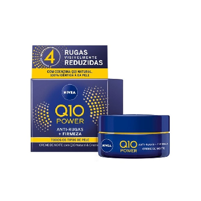 NIVEA CREME 50ML Q10 NOITE ANTIRUGAS