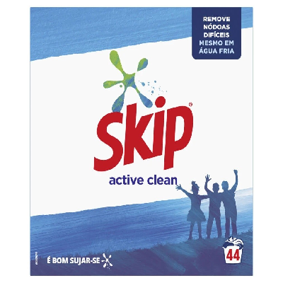 SKIP PÓ 44D 2,2KG ACTIVE CLEAN