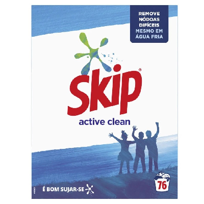 SKIP PÓ 76D 3.8KG ACTIVE CLEAN