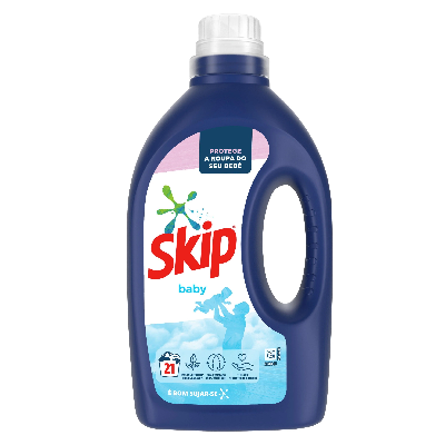 SKIP LIQ. 21D 945ML ROUPA BABY
