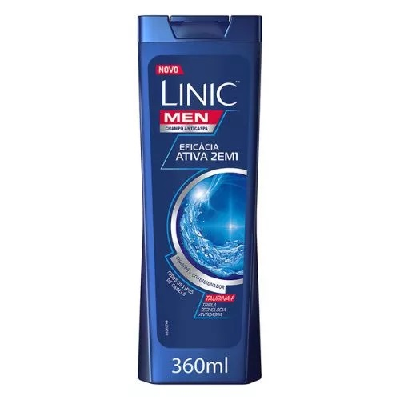 LINIC SHAMPO 360ML EFIC. ATIVA 2EM1 (465