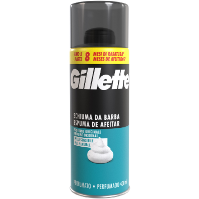 GILLETTE ESPUMA 400ML SENSITIVE