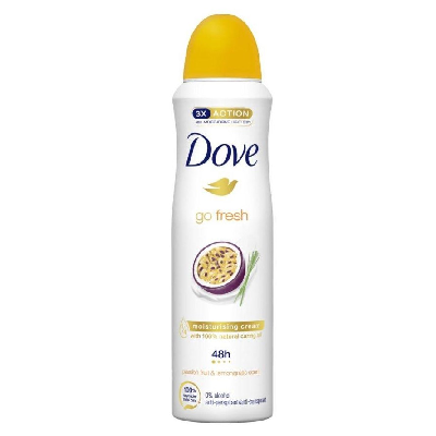 DOVE DEO SPRAY 250ML PASSION FRUIT