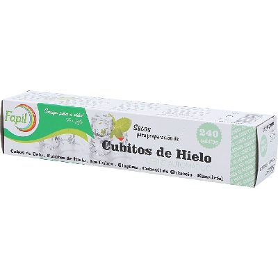FAPIL SACOS P/ CUBOS GELO C/ 10UN