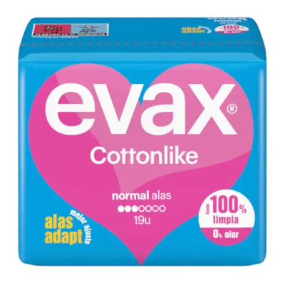 EVAX COTTONLIKE C/ALAS NORMAL 19UN