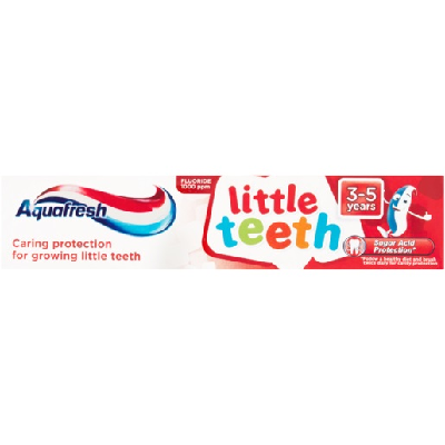 AQUAFRESH 50ML LITTLE TEETH 3-5 (823)