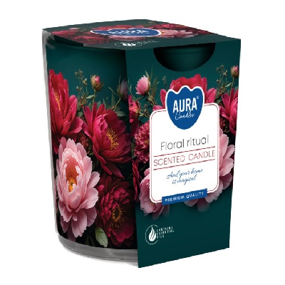 AURA VELA VIDRO 100GR RITUAL FLORAL