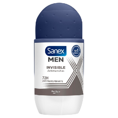 SANEX ROLL ON 50ML MEN DERMO INVISIBLE
