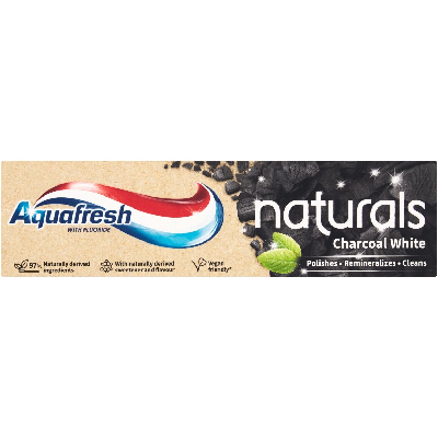 AQUAFRESH 75ML NATURALS WHITE (285)