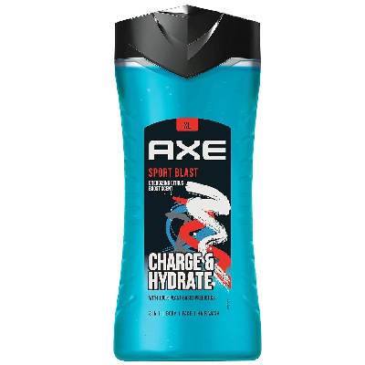 AXE GEL BANHO 400ML SPORT&BLAST 3EM1