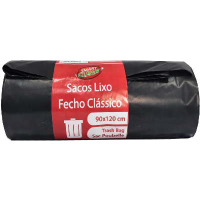 SMARTCLEAN SACO P/LIXO 90X120 140LT 7UN