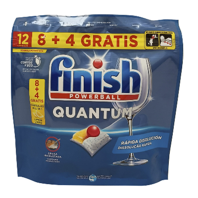 FINISH LOIÇA QUANTUM 8+4 PAST. LIMÃO