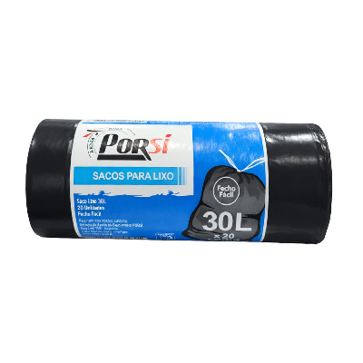 PORSI SACOS LIXO 50X60 30LT 20UN (068)