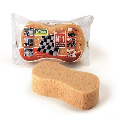 SAYMA ESPONJA LAVA CARRO 22X11X4,5CM