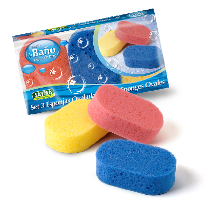 SAYMA ESPONJA BANHO 3UN