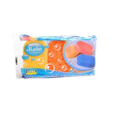 SAYMA ESPONJA BANHO 3UN