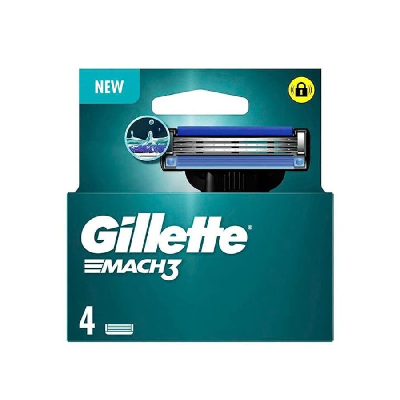 GILLETTE RECARGA MACH3 C/4
