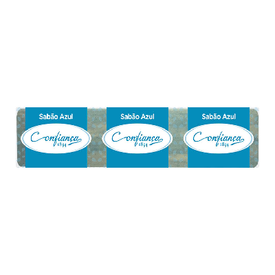 CONFIANÇA SABÃO AZUL 1KG 