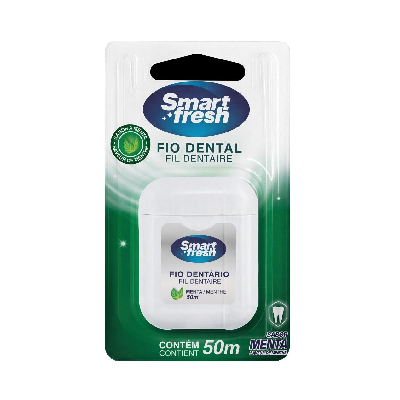 SMARTFRESH FIO DENTAL 50M MENTA