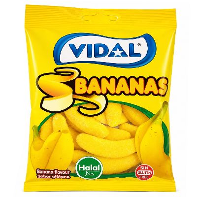 VIDAL GOMAS 90GR BANANA (689)