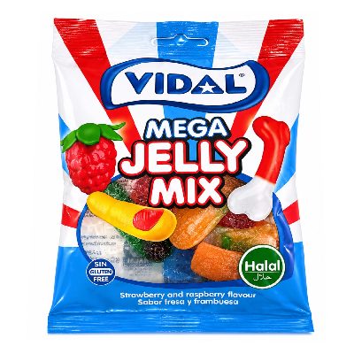 VIDAL GOMAS 90GR JELLY MEGA SORTIDO(832)