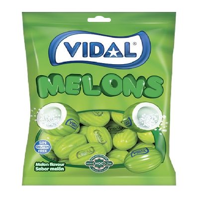VIDAL GOMAS 90GR MELÃO PASTILHA(955)