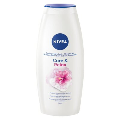 NIVEA GEL BANHO 750ML CARE&RELAX