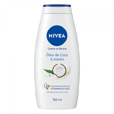 NIVEA GEL BANHO 750ML COCONUT&JOJOBA OIL