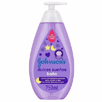 JOHNSON GEL BANHO 750ML BONS SONHOS