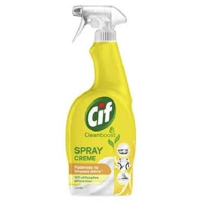 CIF SPRAY 750ML CREME LIMPEZA LIMÃO