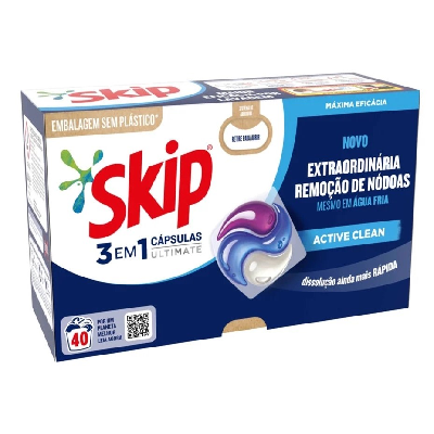 SKIP CÁPS MÁQ. 40D ULTIMATE ACTIVE CLEAN