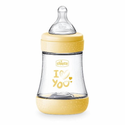 CHICCO BIBERAO PLAS PERF. AMARELO 150ML 