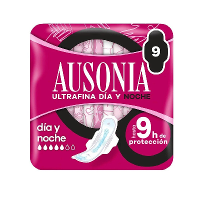AUSONIA ULTRAFINA NOITE C/ALAS 9UN