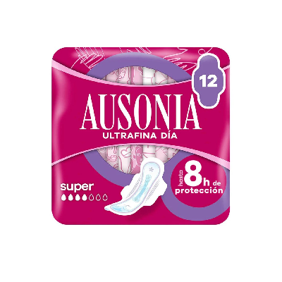 AUSONIA ULTRAFINA DIA SUPER C/ALAS 12UN