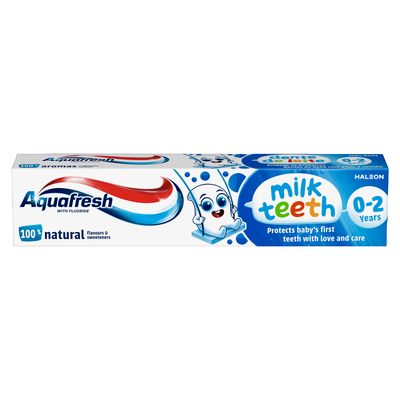 AQUAFRESH 50ML MILK TEETH 0-2 (847)