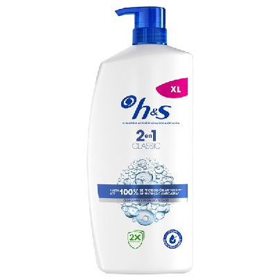 H&S SHAMPO 800ML CLASSIC 2EM1