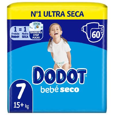DODOT FRALDA SECO T7 60UN +15KG