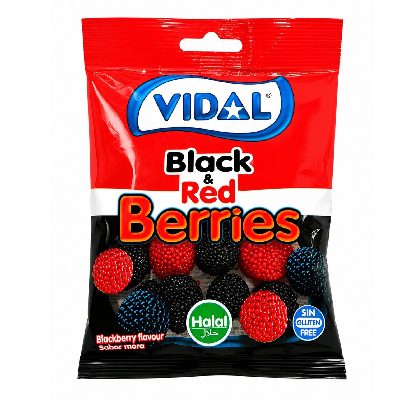 VIDAL GOMAS 90GR BLACK&RED BERRIES (740)